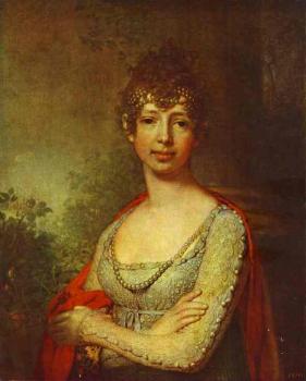 Vladimir Borovikovsky : Portrait of Grand Duchess Maria Pavlovna
